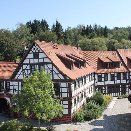 Hotel Goldener Hirsch Suhl Exterior foto