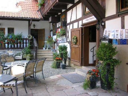 Hotel Goldener Hirsch Suhl Exterior foto